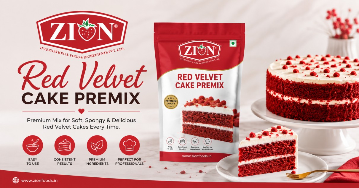  Premium Red Velvet Cake Premix for Perfect Bakery-Style Cakes