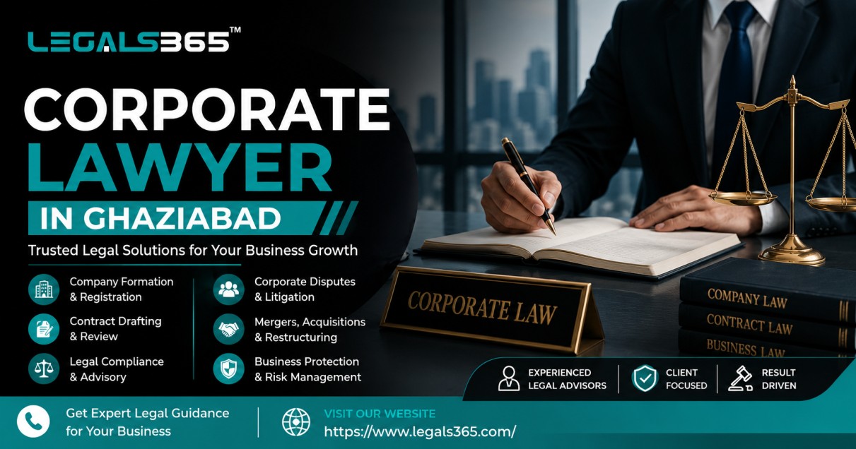  Trusted Corporate Lawyer in Ghaziabad for Business Legal Solutions