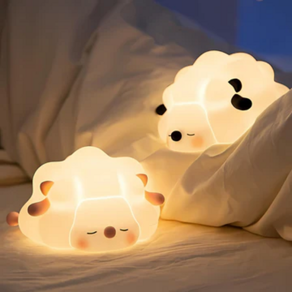  Cute Night Lamp / Silicone Night Light – Soft Glow LED Lamp