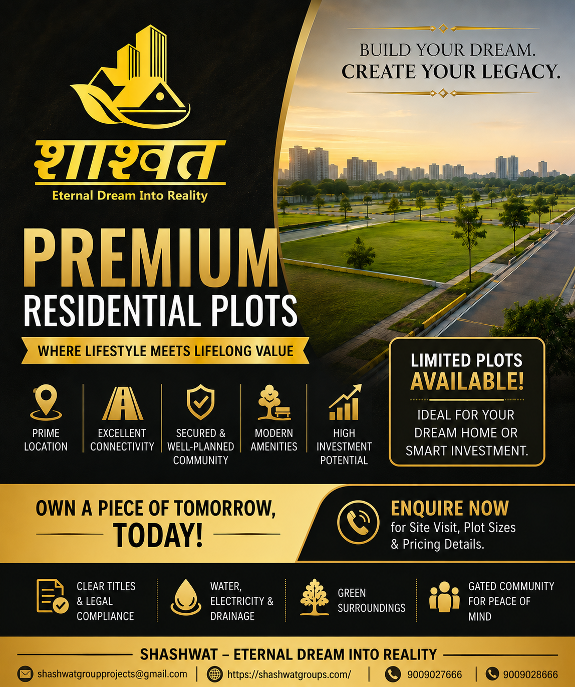  Invest in Premium Residential Plots for Future Growth