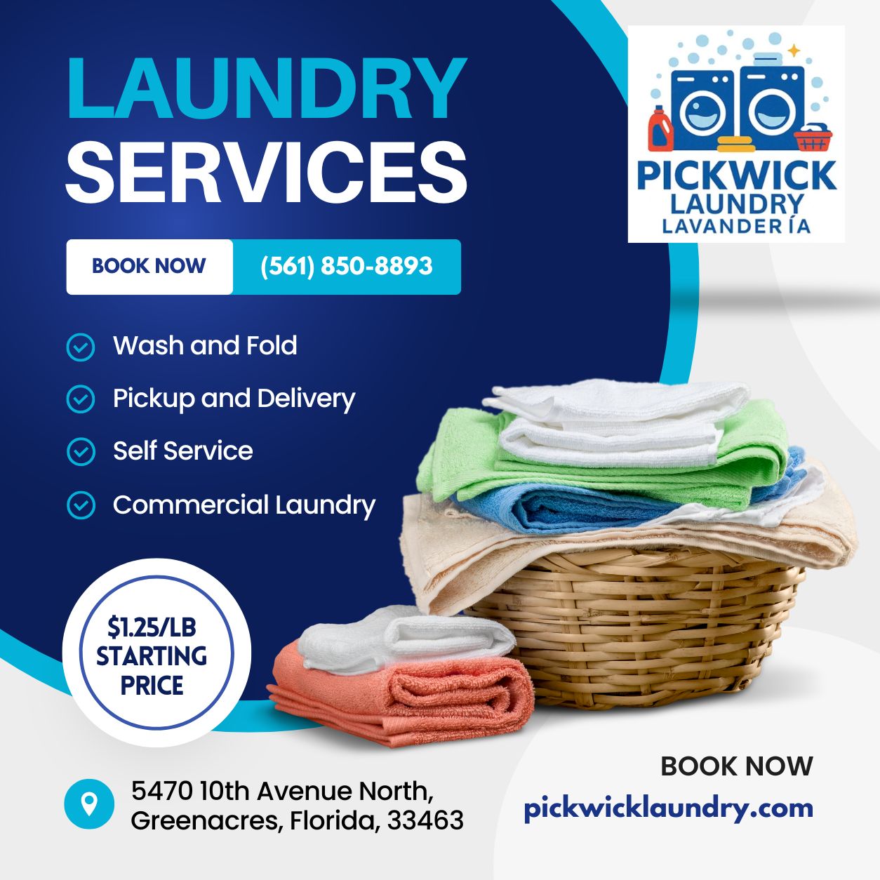  Laundry Service in Greenacres FL