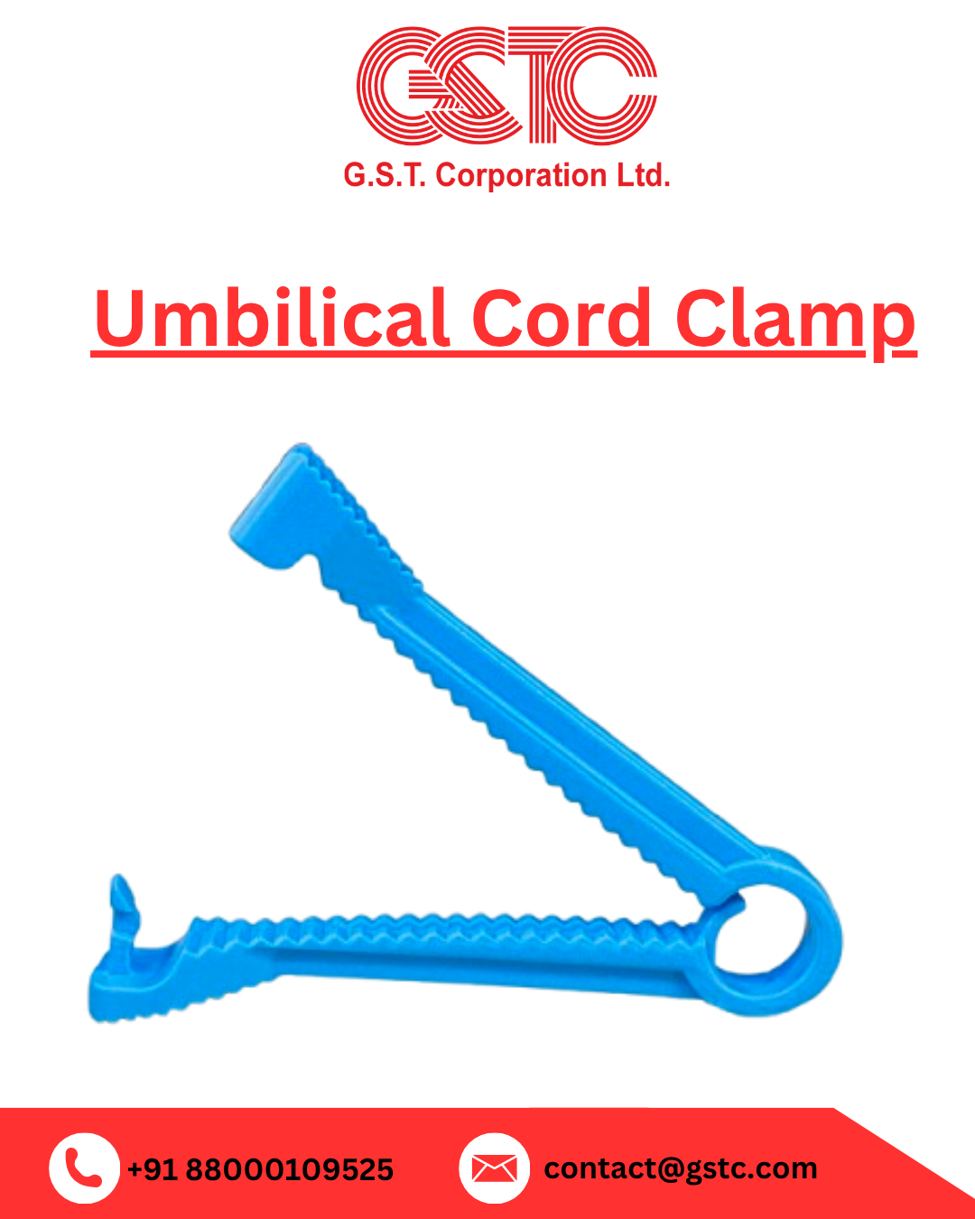  Umbilical Cord Clamp for Safe Newborn Care