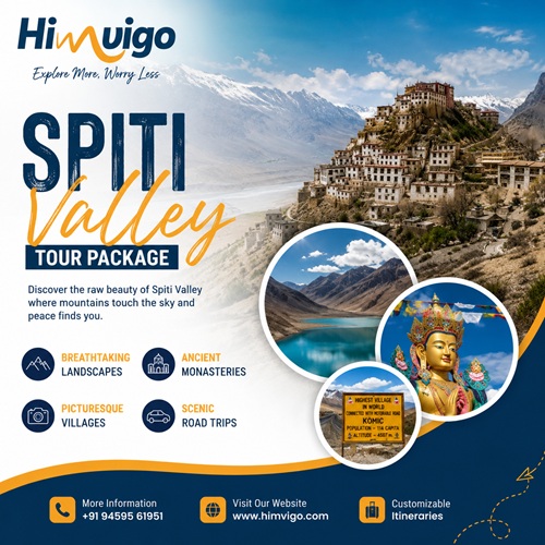  Spiti Valley Tour Package | Himvigo
