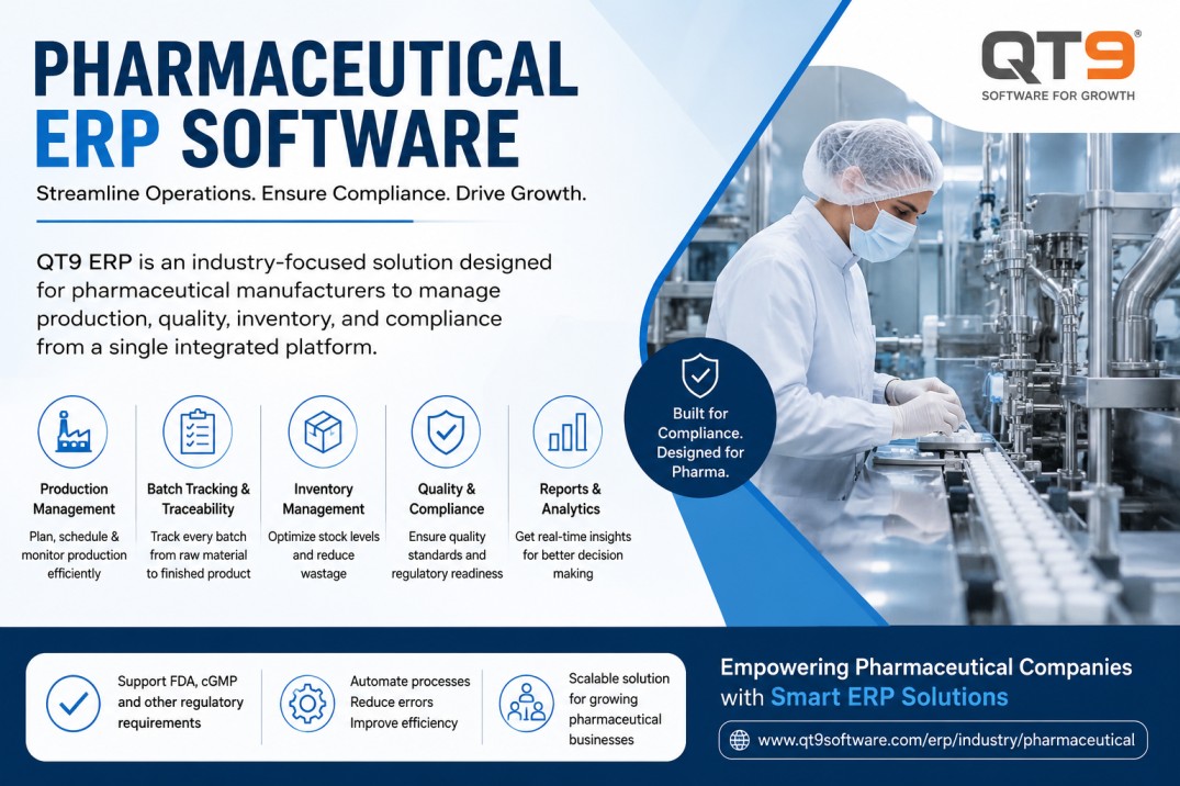  Pharmaceutical ERP Software for Compliance & Growth
