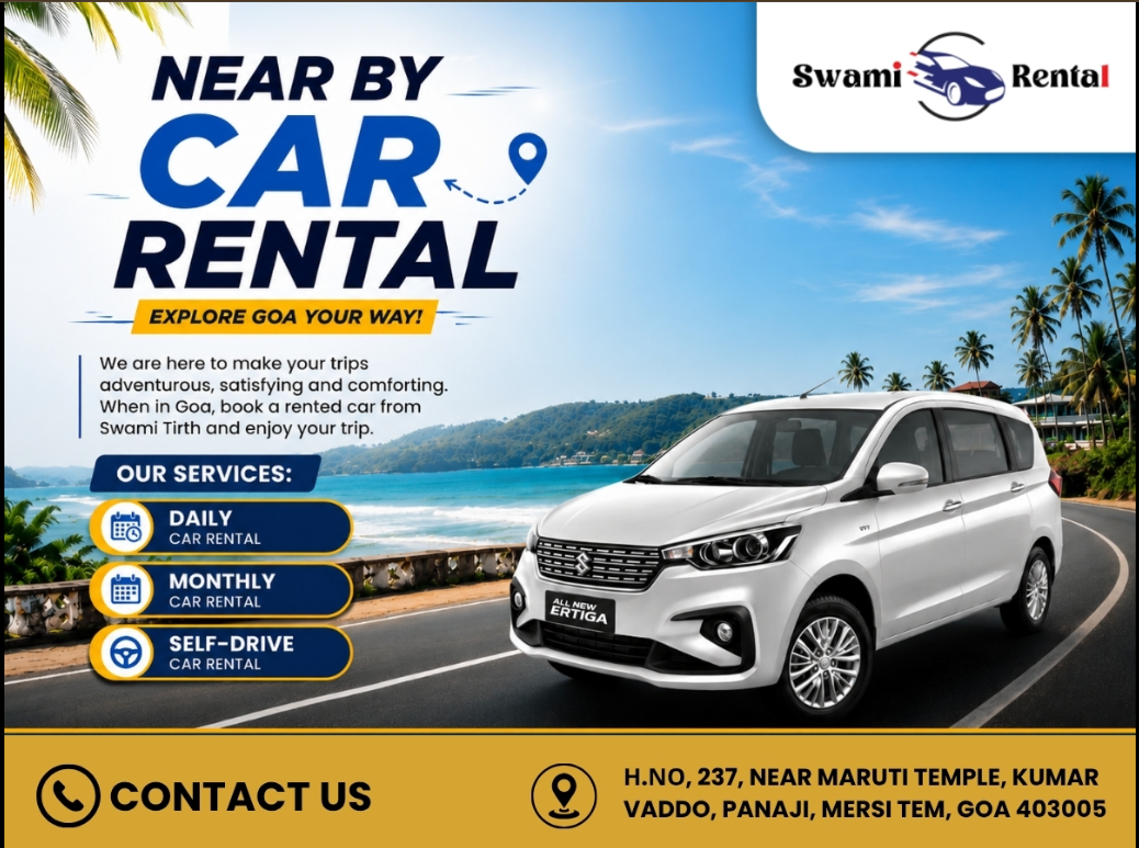  Car Rent in Panjim at Affordable Rates