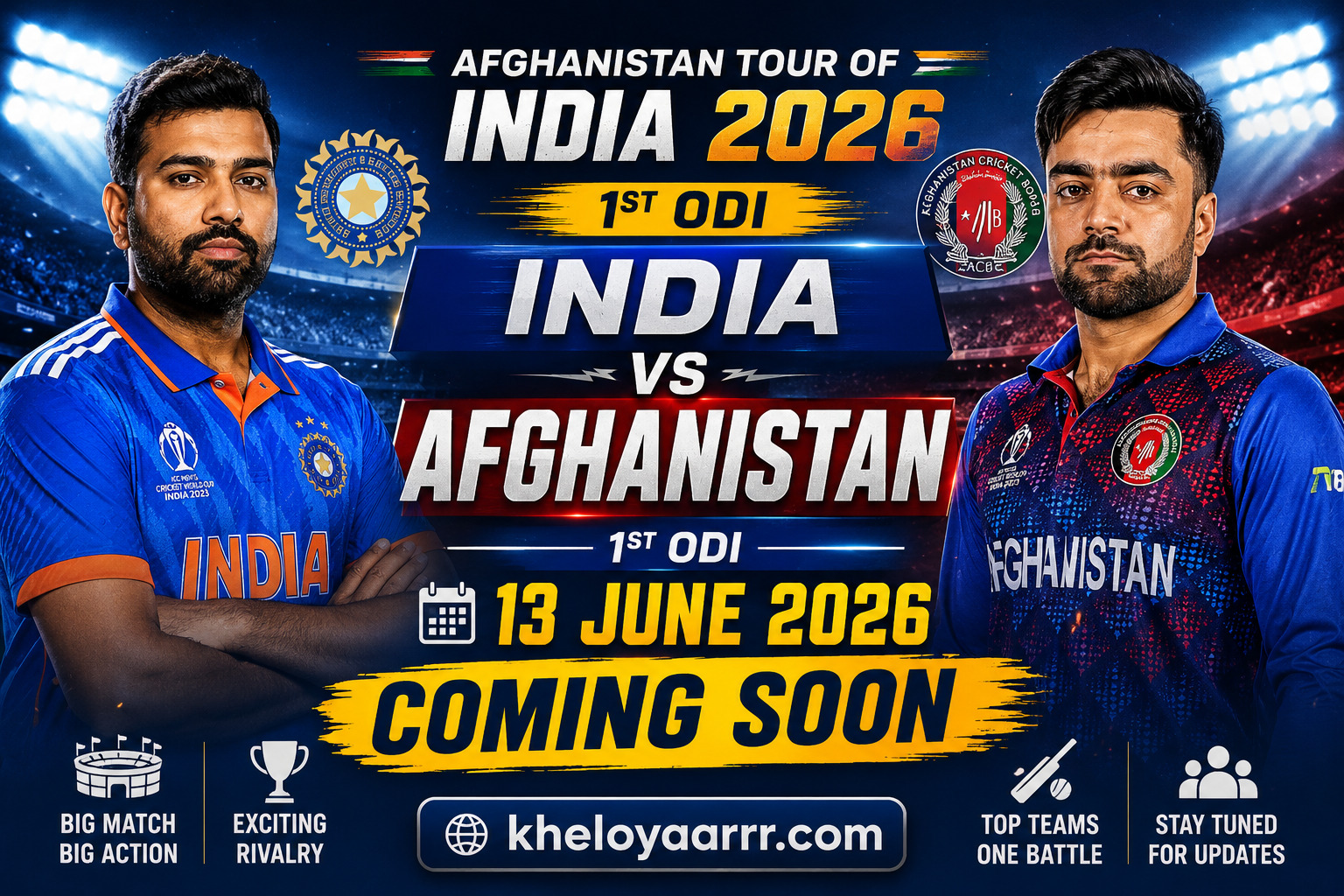  India vs Afghanistan, 1st ODI, Afghanistan Tour of India 2026: Match Preview