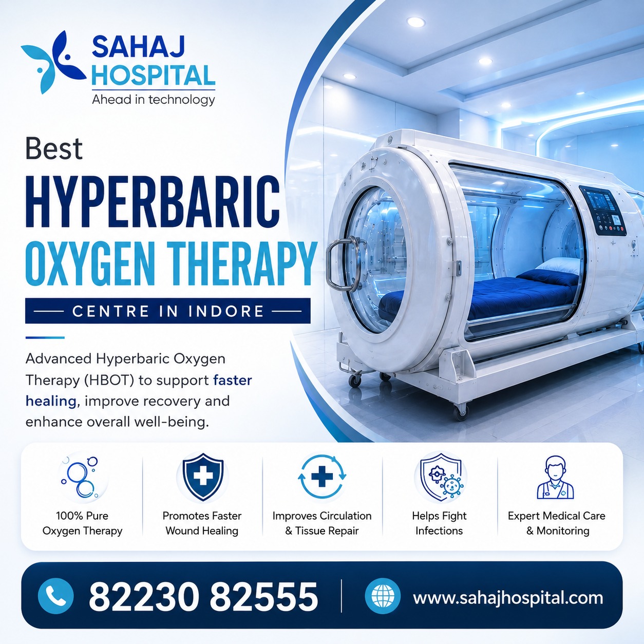  Best HyperBaric Oxygen Therapy Centre In Indore
