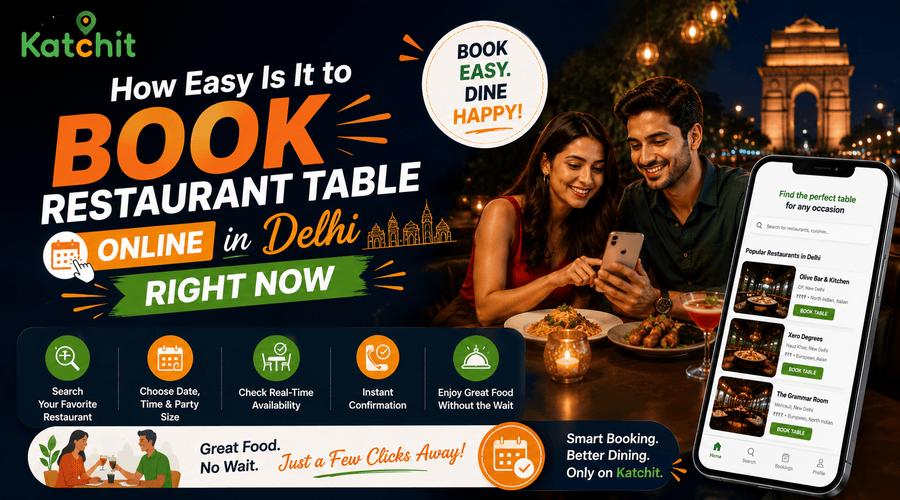  How Easy Is It to Book Restaurant Table Online in Delhi Right Now