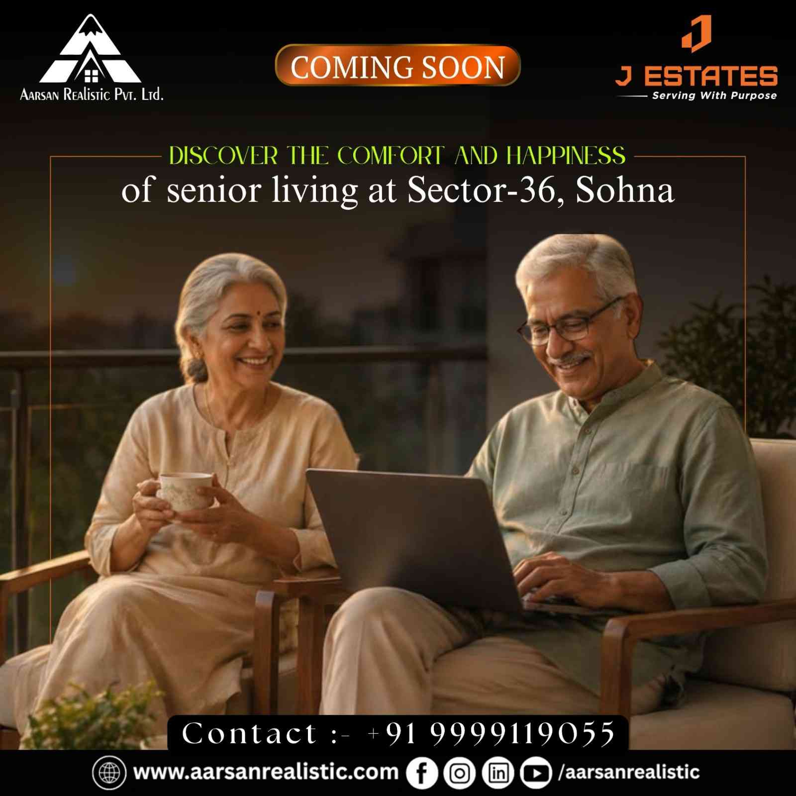  Senior Citizen Apartments | J Estate Sohna