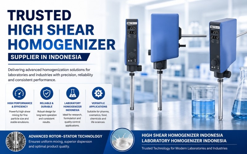  Trusted High Shear Homogenizer Manufacturer in Indonesia