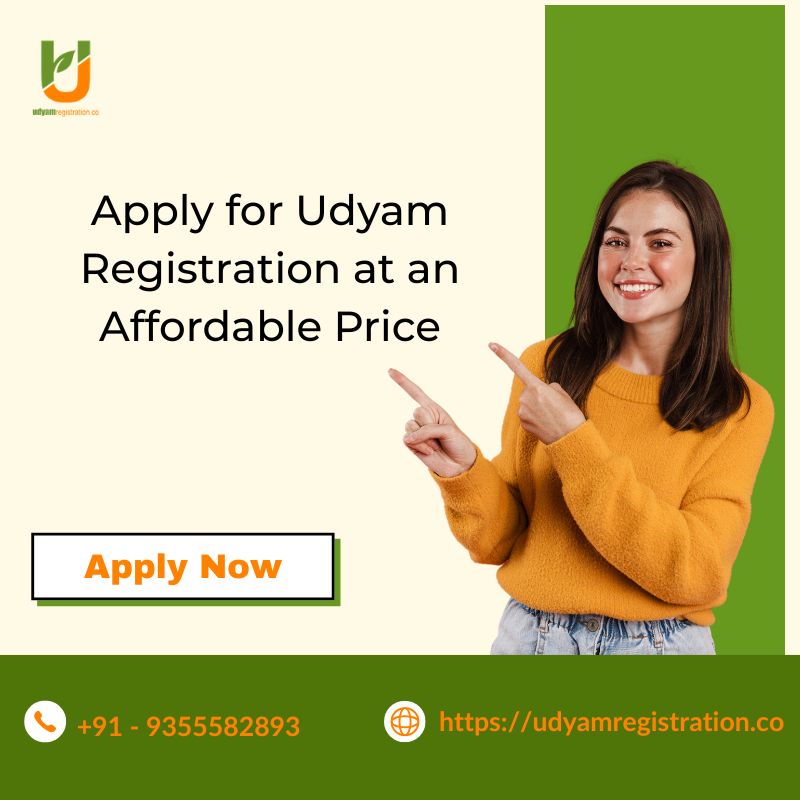  Apply for Udyam Registration at an Affordable Price