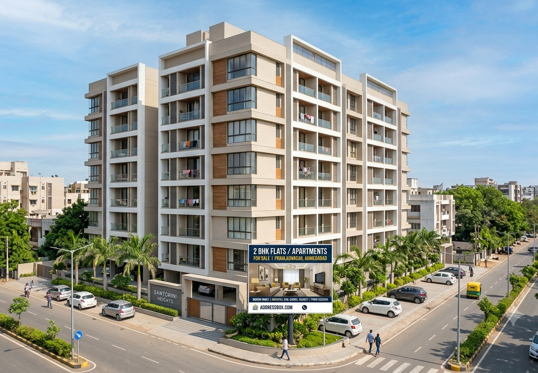  1 BHK Flats / Apartments for Sale in South Bopal Ahmedabad | Addressbox.com