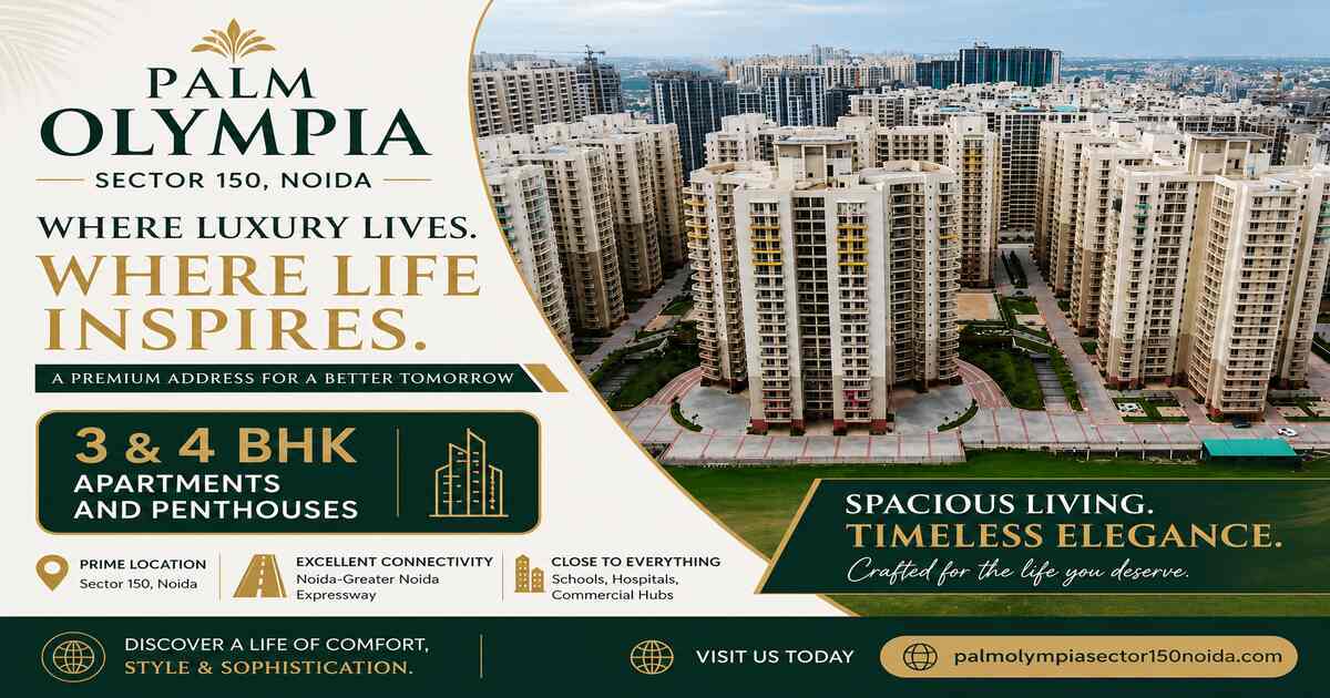  Palm Olympia Sector 150 Noida - Homes Beyond Ordinary