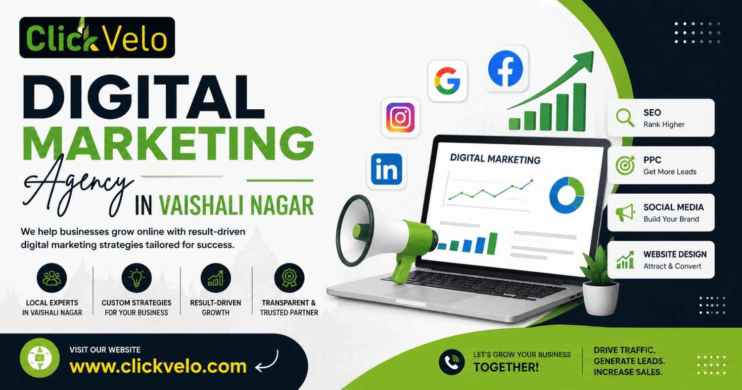  Trusted Digital Marketing Agency in Vaishali Nagar for Online Business Growth