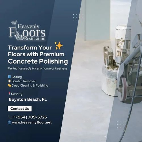  Concrete Floor Polishing Near Boynton Beach, FL