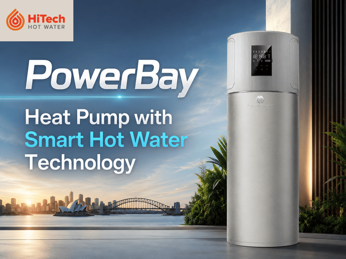 PowerBay Heat Pump with Smart Hot Water Technology