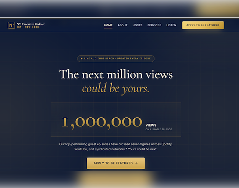  NY Executive Podcast Manhattan | Premier Executive Podcast Platform in New York