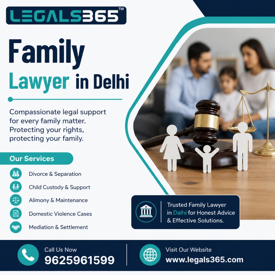  Experienced Family Lawyer in Delhi for Trusted Legal Guidance