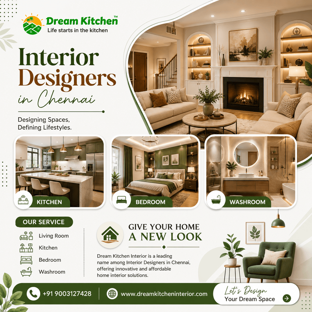  Transform Your Living Space with Expert Interior Designers in Chennai