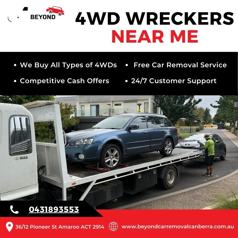  Reliable 4WD Wreckers Near Me in Canberra