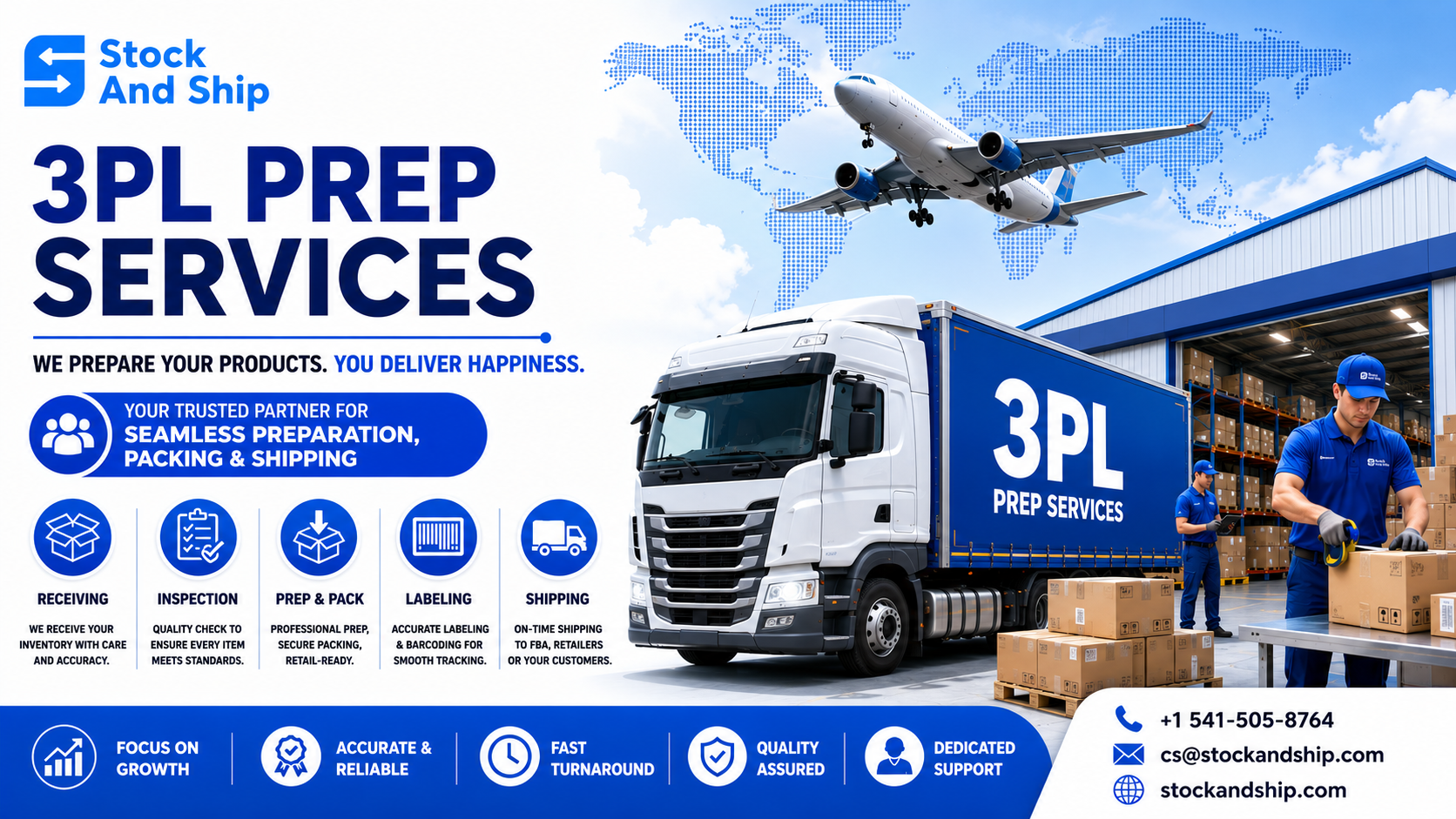  Trusted 3PL Prep Services | Fast, Reliable & Affordable Fulfillment