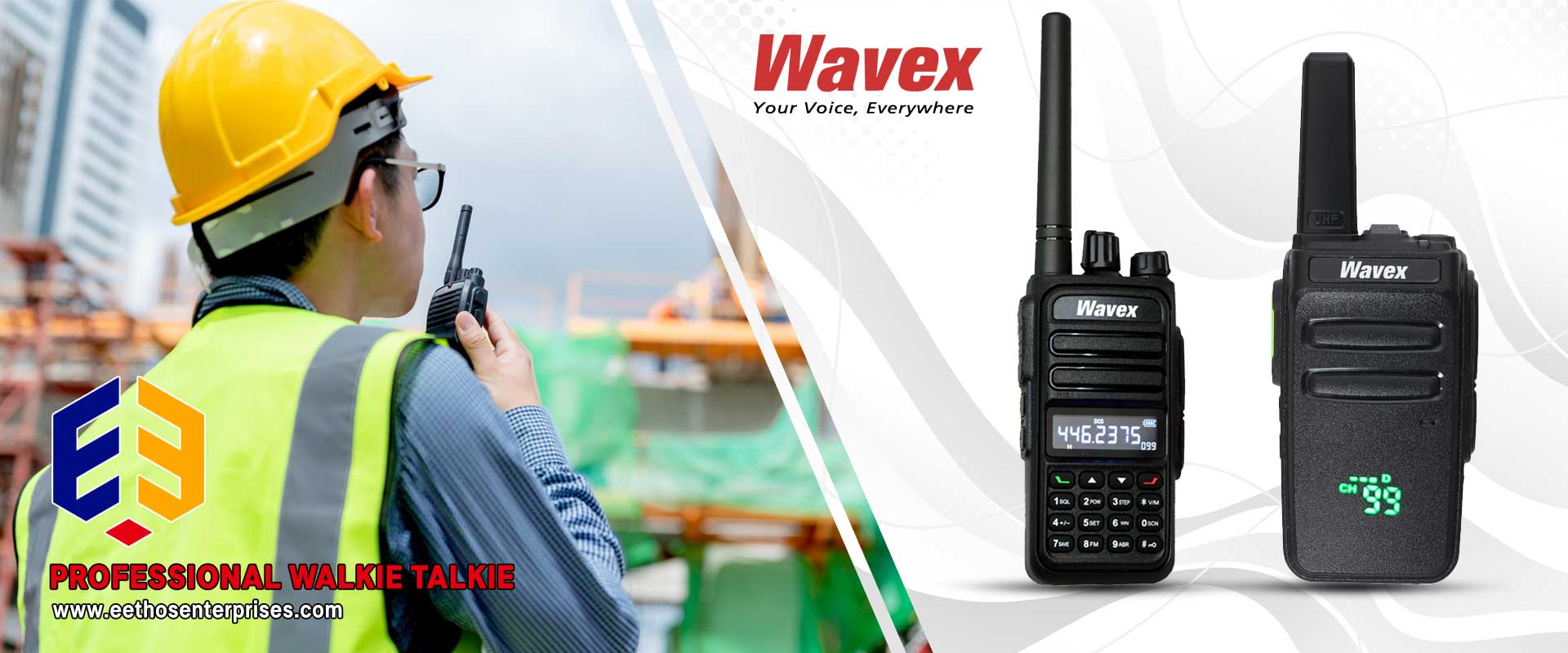  License Free Walkie Talkie suppliers dealers exporters distributors sellers in Bangalore +91-8073286105, 93425-84959 https://www.eethosenterprises.com