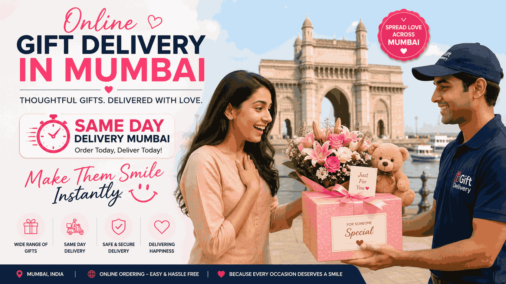  Online Gift Delivery in Mumbai | Same Day Delivery Mumbai – Make Them Smile Instantly