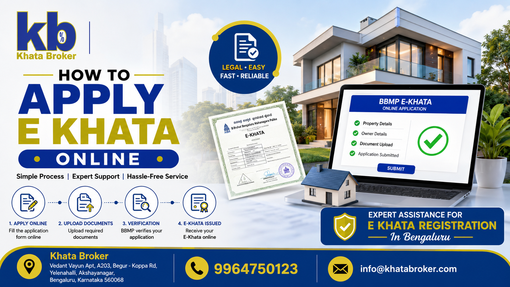  How to Apply E Khata Online: Simple Process for Property Owners