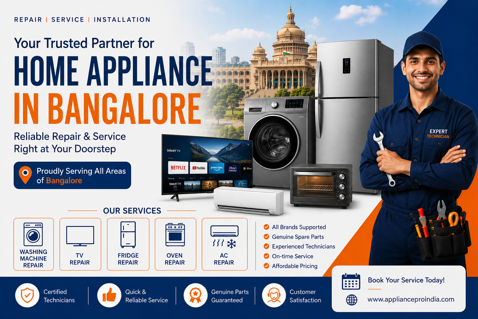 home appliances service in bangalore