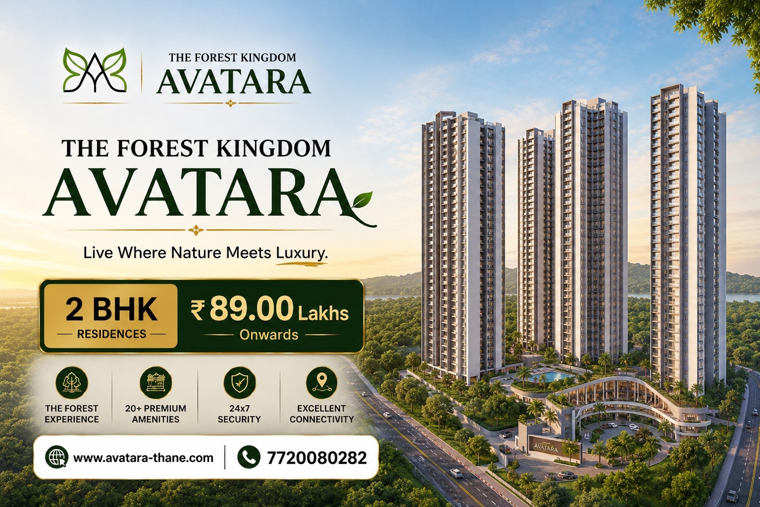  Avatara Thane West | Luxury Homes at Ghodbunder Road
