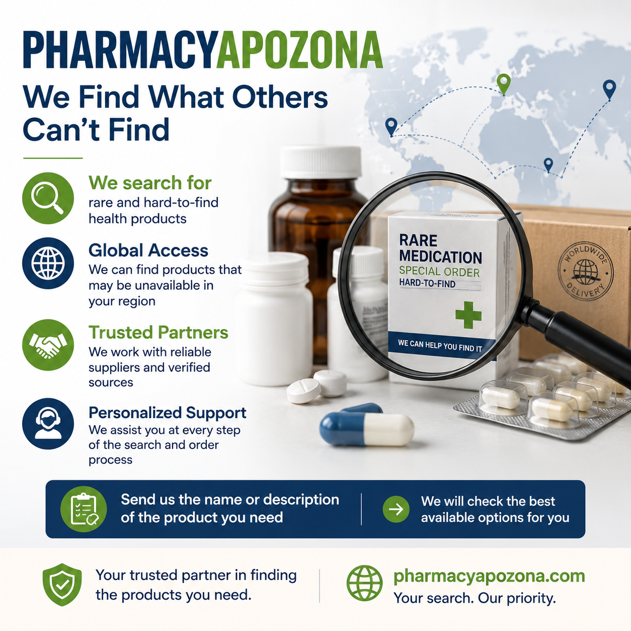  Search for Rare and Hard-to-Find Health Products