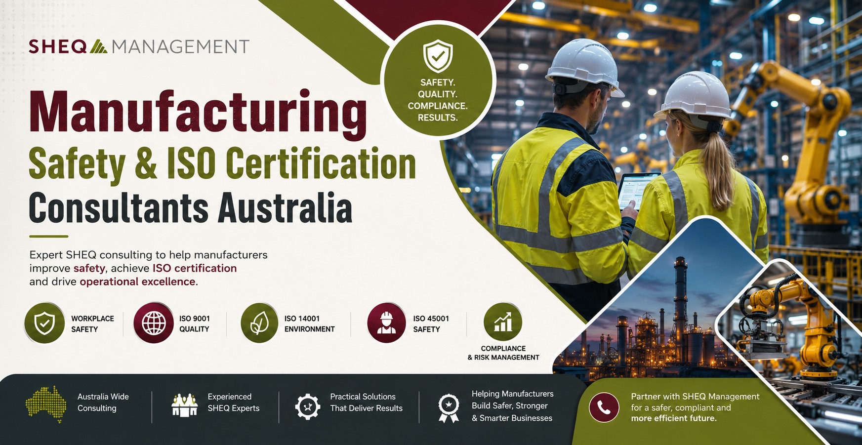  Manufacturing Safety & ISO Certification Consultants Australia