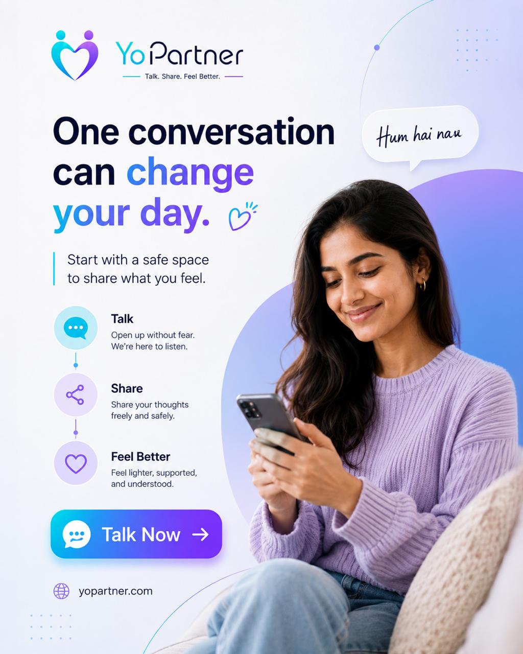  Online Voice Call Companion for Supportive Conversations