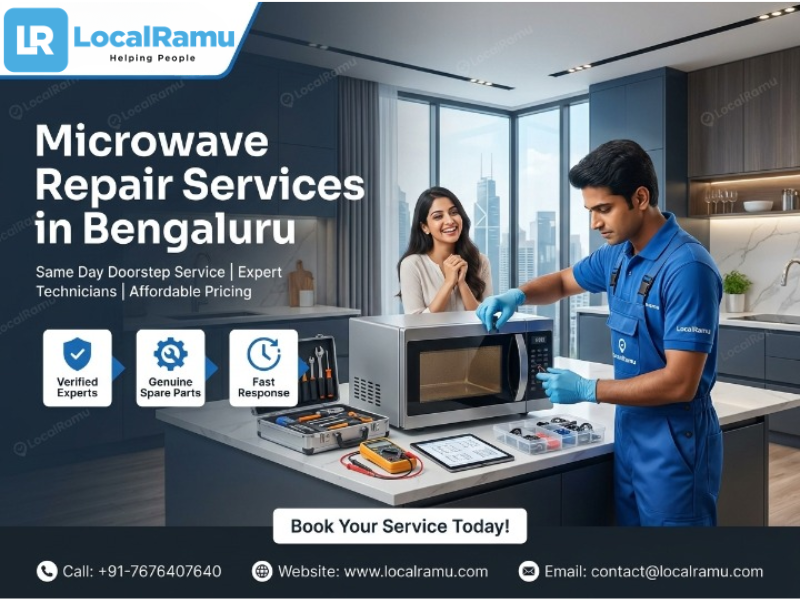  Your Microwave Deserves LocalRamu Services to Get It Fixed Right in Bengaluru