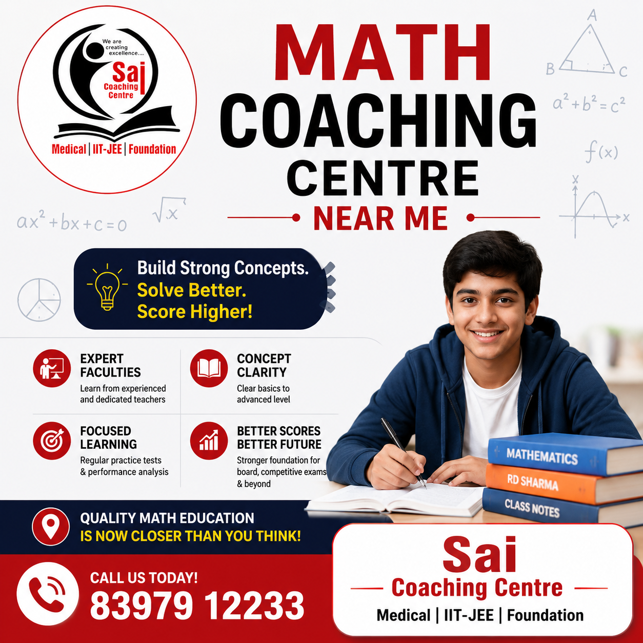  Join Math coaching centre near me for board exam preparation