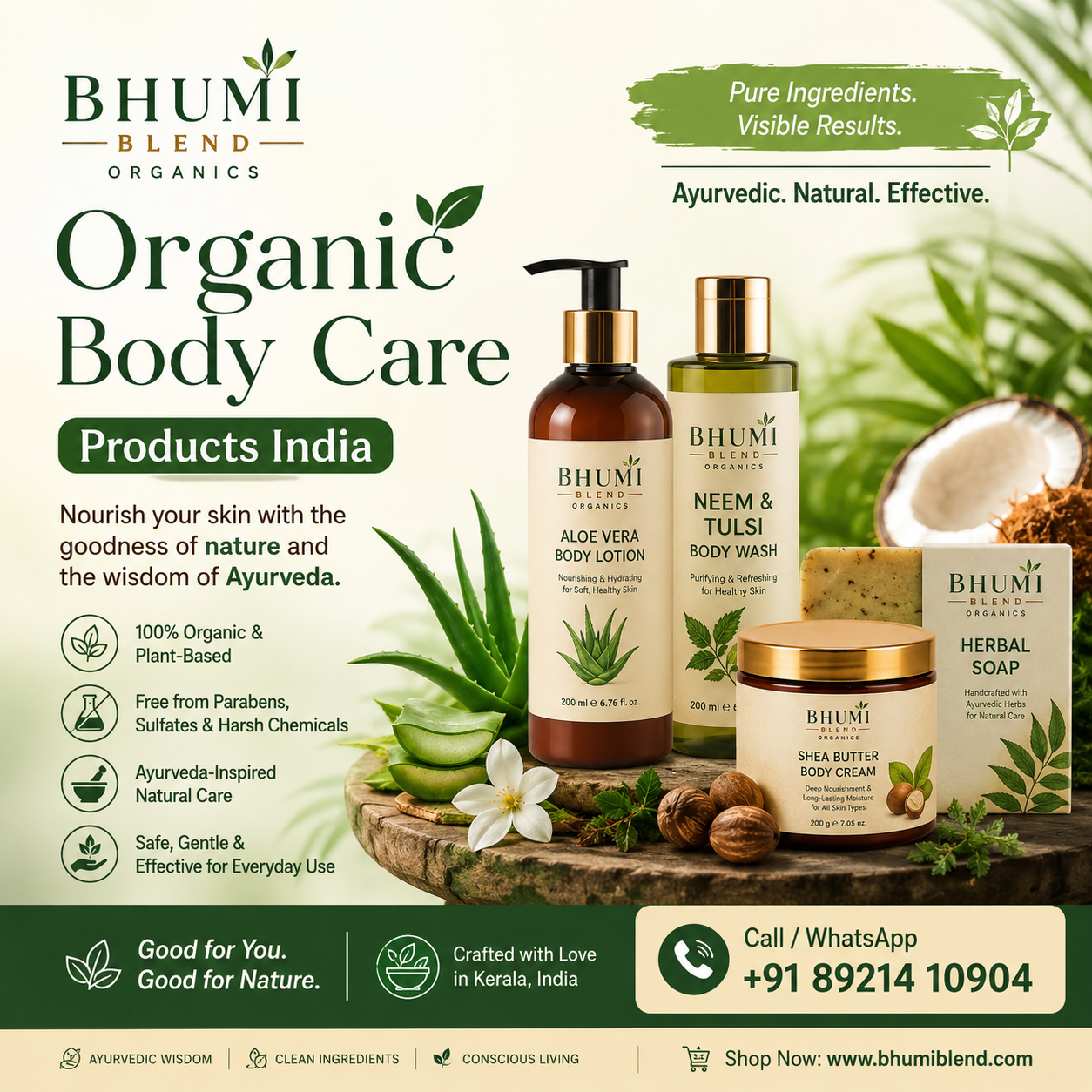  Natural Body Care for Healthy Skin | Bhumi Blend