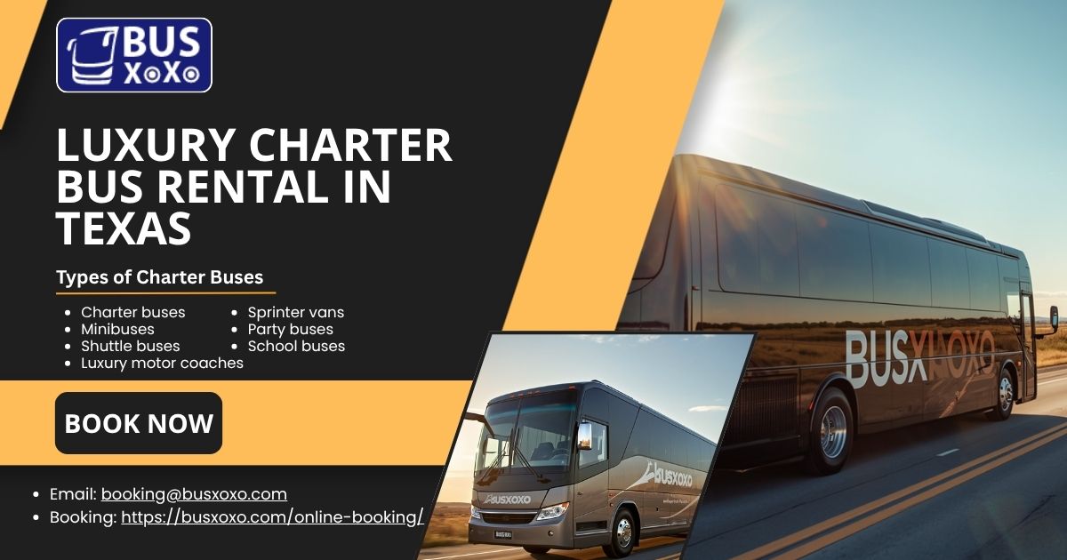  Luxury Charter Bus Rental in Texas | Busxoxo