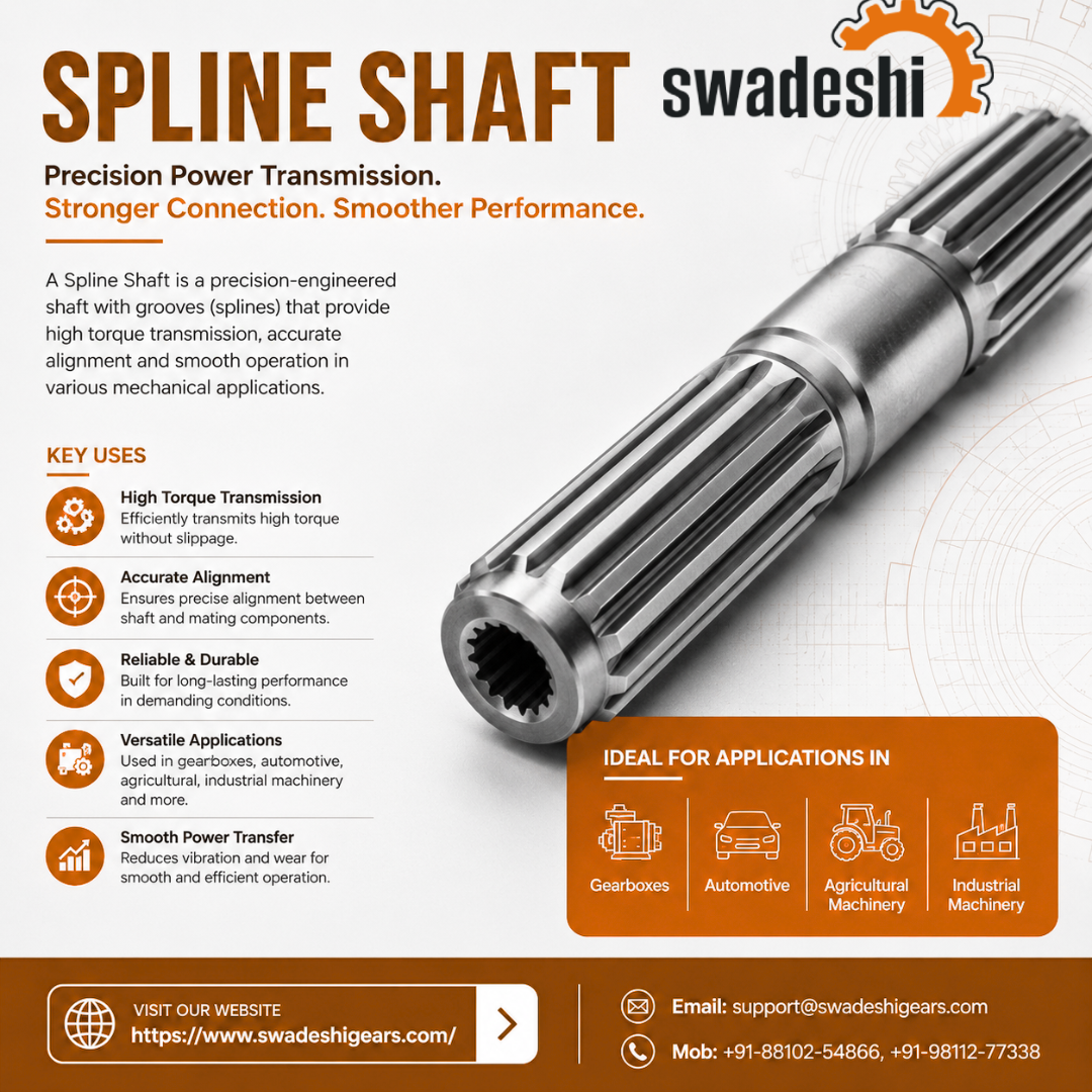  Spline Shaft Manufacturers Delivering Precision