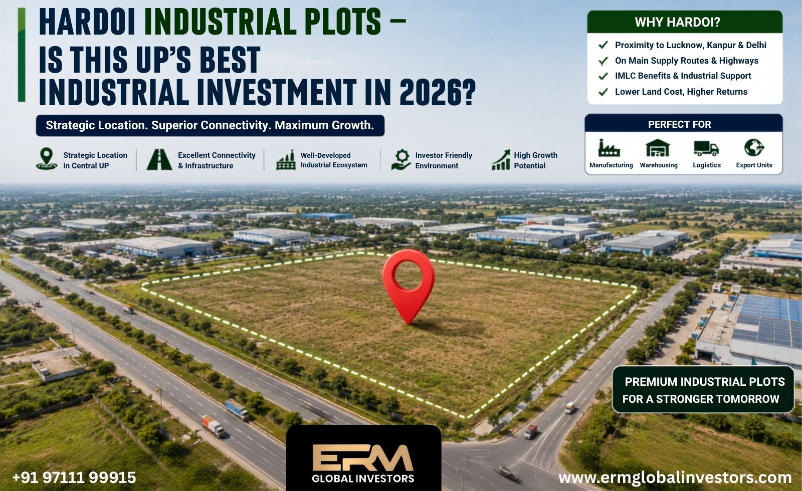  Hardoi Industrial Plots - Is This UP'S Best Industrial Investment In 2026?
