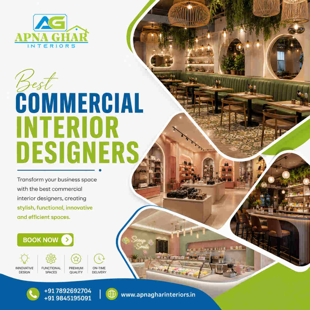  Best Commercial Interior Designers In Bangalore