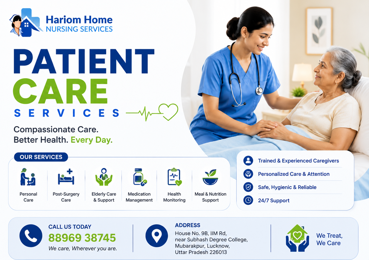  Best Home Nursing Services in Lucknow – Ghar Par Professional Care