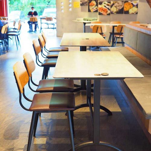  Modern Restaurant Table and Cafe Table Chair for Commercial Spaces