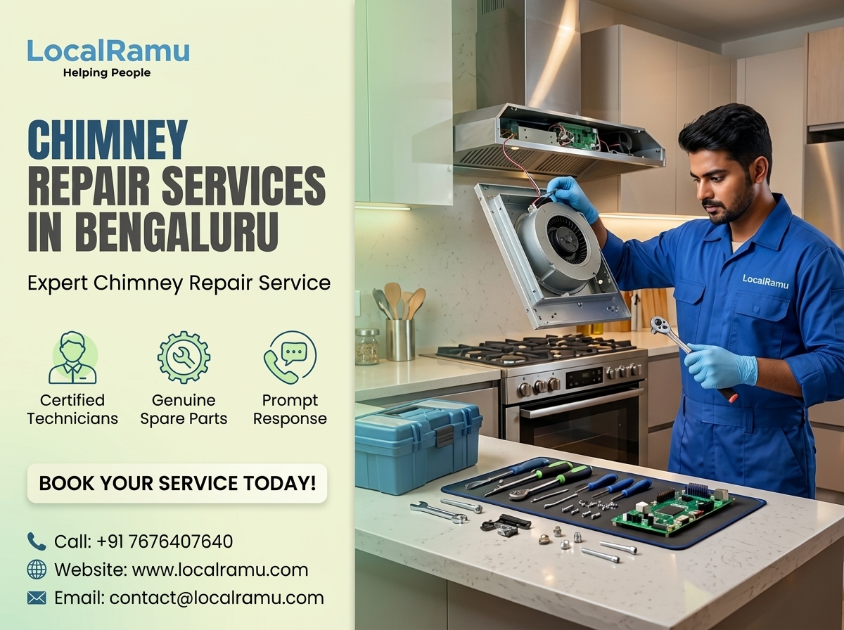  Trustable Kitchen Chimney Repair Service in Bengaluru