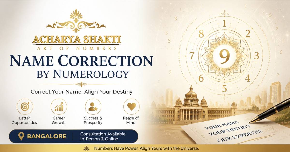  Best Name Correction by Numerology in Bangalore – Acharya Shakti