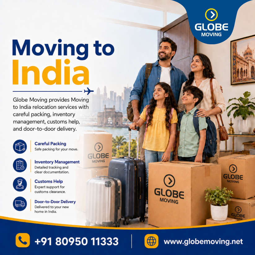  Globe Moving - Moving to India