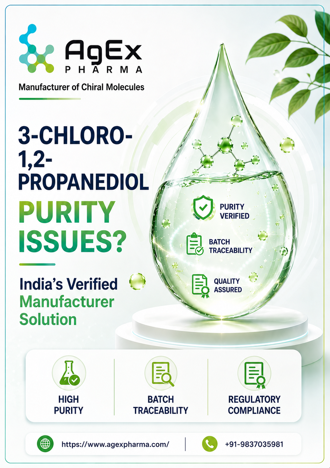  Choose Quality with a Trusted 3-Chloro-1,2-Propanediol manufacturer in India
