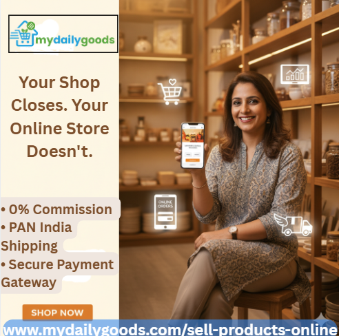  Your Shop Closes But with MyDailyGoods Your Online Store Doesn't