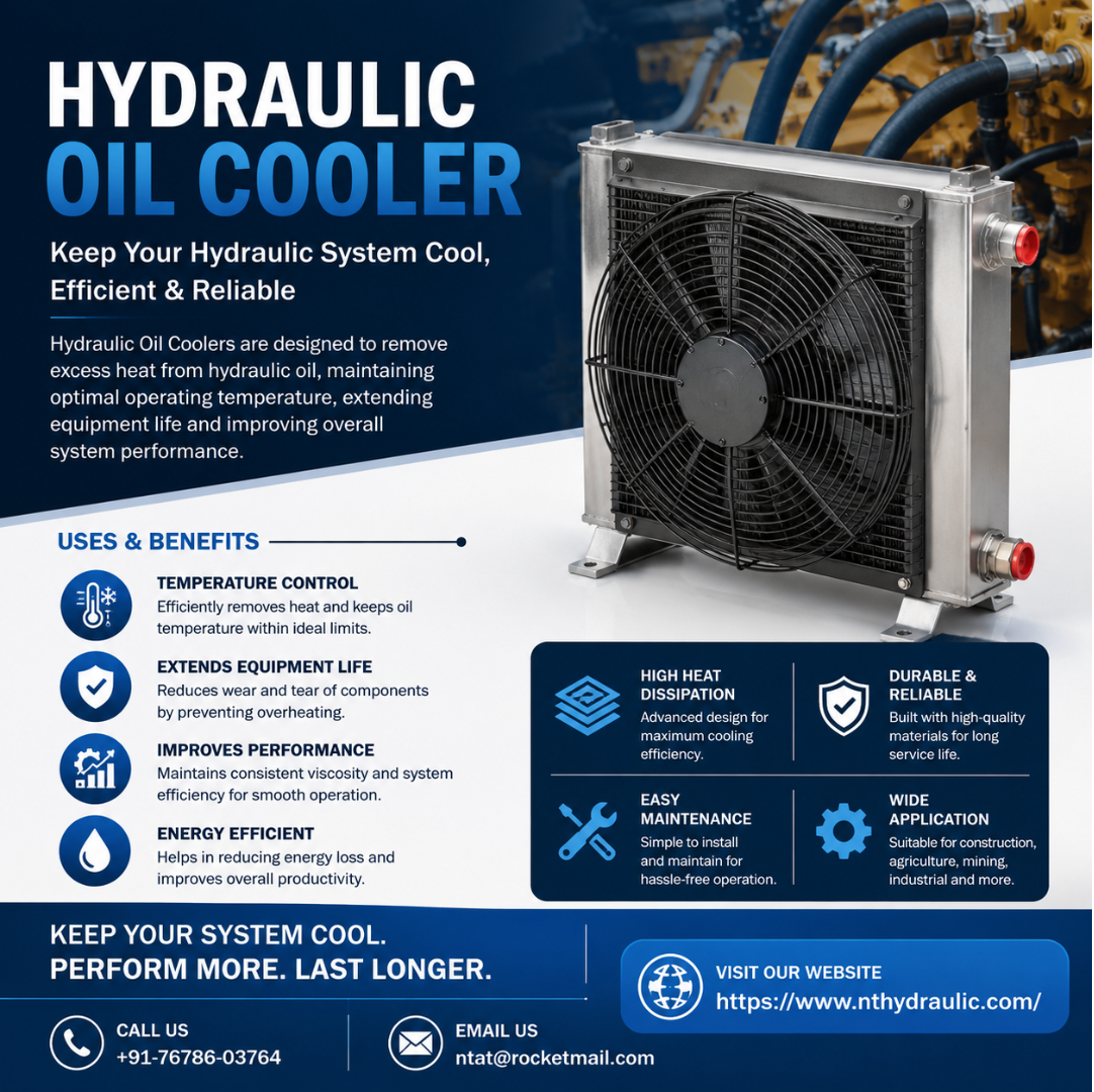  Reliable Hydraulic Oil Cooler Manufacturers India