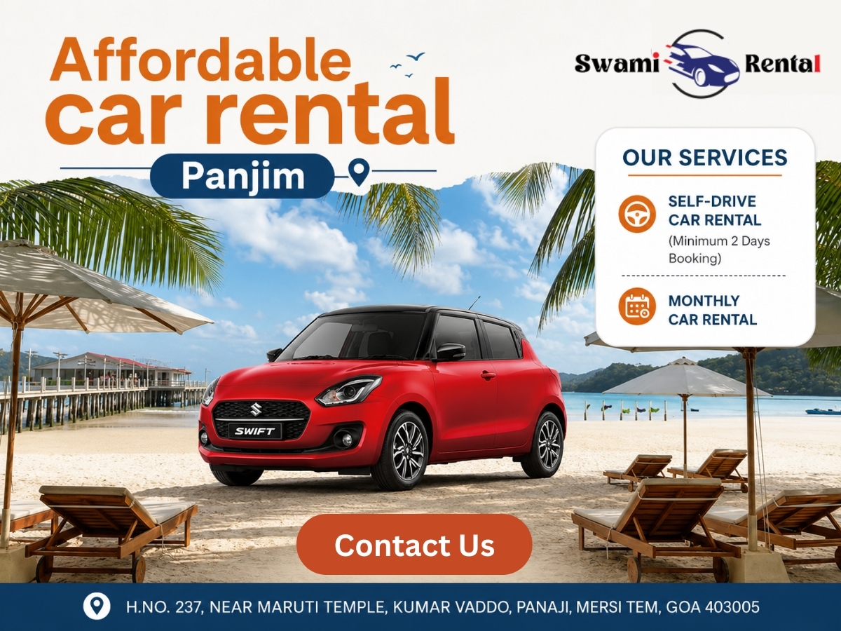  Affordable Car Rental Panjim Goa