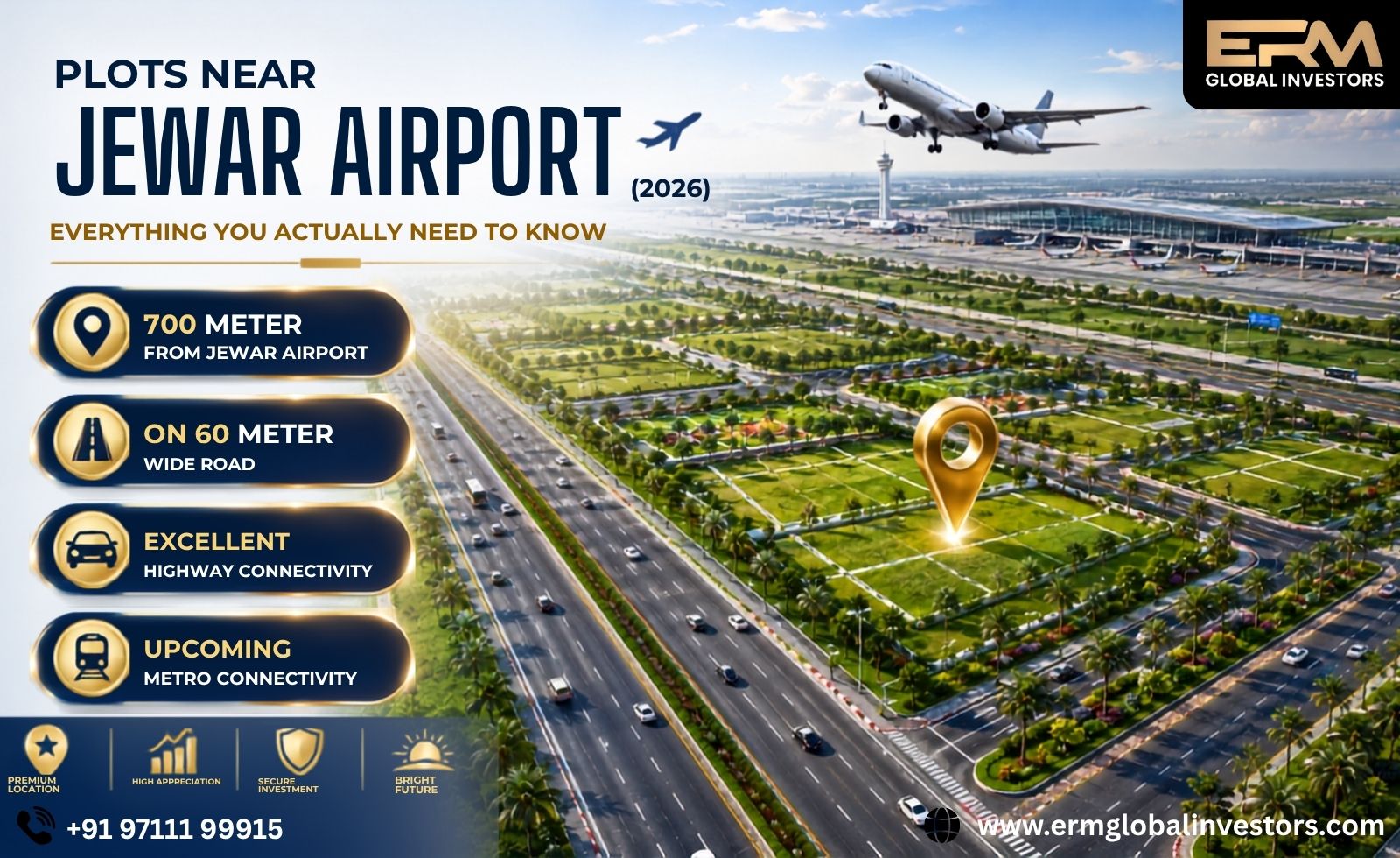  Plots near Jewar Airport -Everything You Actually Need To Know 2026